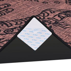 VEVOR Rug Gripper, 20 PCS, Strong Adhesive and Residue-Free, Double Sided Non-Slip Carpet Stickers for Area Rugs