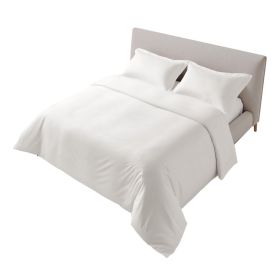 VEVOR King Duvet Cover Set, 100% Cotton, 3 Pieces Bedding Set King Size with 1 Duvet Cover 104 x 90 in and 2 Pillow Shams 20 x 36 in, Soft Breathable