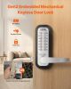 VEVOR Mechanical Keyless Entry Door Lock, 14 Key Mechanical Door Lock, Mechanical Keypad Door Lock with Handle