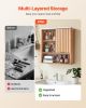 VEVOR Bathroom Wall Cabinet, with Door and Adjustable Shelf, Over the Toilet Storage Medicine Cabinet Wall Mounted