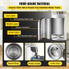 VEVOR Pure Water Distiller 750W, Purifier Filter Fully Upgraded with Handle 1.1 Gal /4L, BPA Free Container, Perfect for Home Use, White