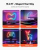 VEVOR LED Neon Rope Light, 16.4 ft, Flexible RGB-IC LED Strip Light, Control with App/Remote, Works with Alexa & Google Assistant, Music Syncing