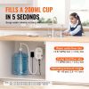 VEVOR Bottled Water Dispenser Pump System, 5 Gallon Dispensing System, Automatic Electric Water Dispenser, Single Inlet Water Jug Pump