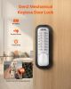 VEVOR Mechanical Keyless Entry Door Lock, 14 Key Mechanical Door Lock, Mechanical Keypad Door Lock with Adjustable Thumb Knob